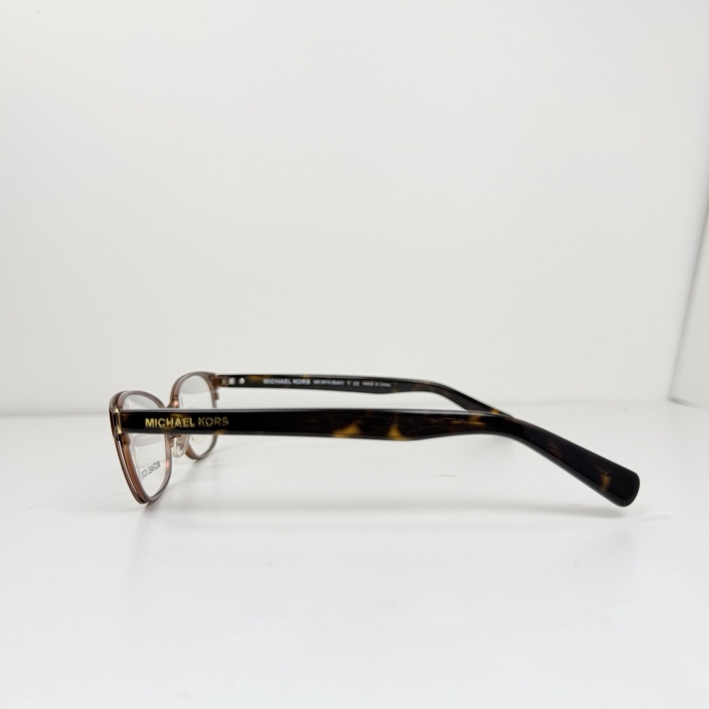Michael Kors MK3014 Sybil 1147 Bronze Tortoise Eyeglasses Frames 50-17-135 - Picture 4 of 11